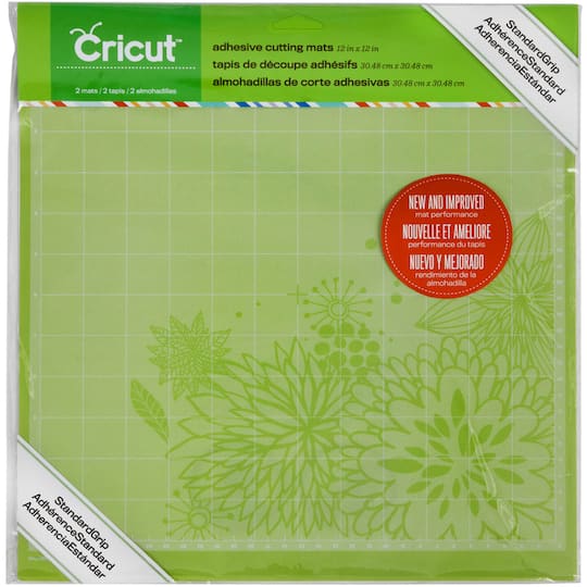 3 Pack Cricut 12x24 Standardgrip Adhesive Cutting Mats 